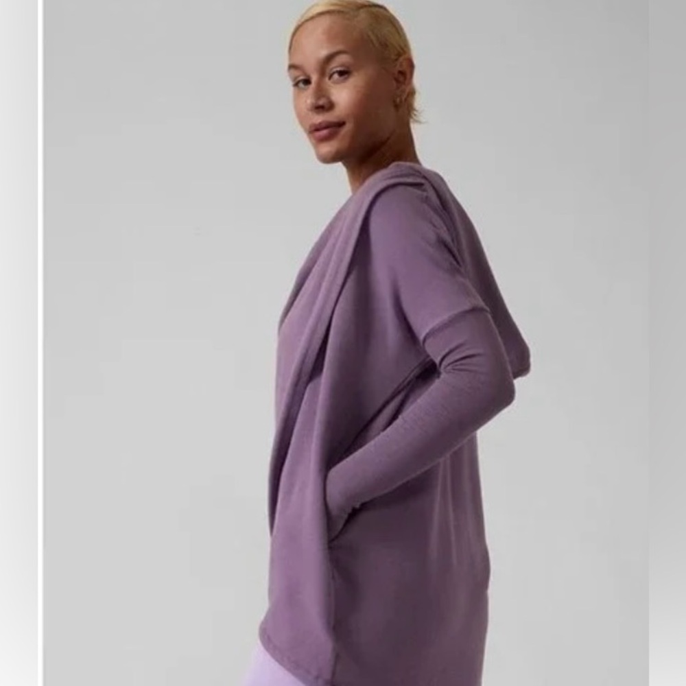 Athleta Purana Sweatshirt Wrap